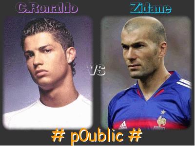 c.ronaldo vs zidane 
